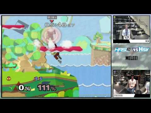 vsHsv s1e9 – Mew (Sheik) vs 2toestoto (Falco) – Winners Bracket – Melee