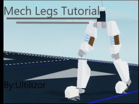 Mech Legs Tutorial |Plane Crazy|Roblox|