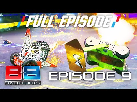 Unbelievable! It's A DOUBLE Knockout! | FULL EPISODE (Season 4 Episode 9) | BATTLEBOTS