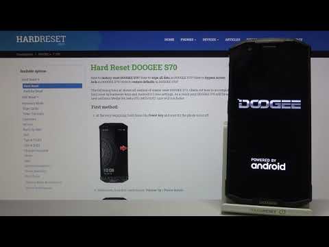 Appearance boot animation on Doogee S70 | Doogee S70 boot process