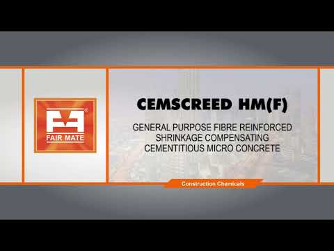 Cemscreed HMF Concrete Repair