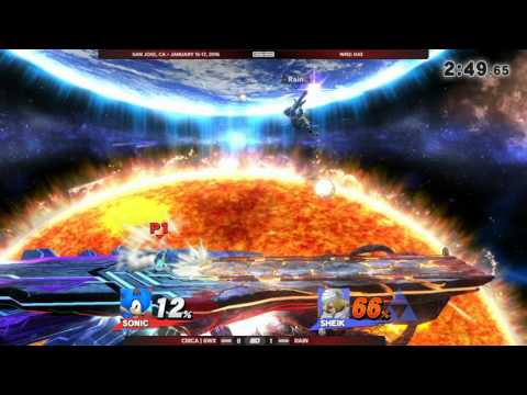 GENESIS 3 - Circa|6WX (Sonic) vs Rain (Sheik) - Wii U Singles WR3: H43