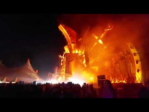 Airbeat One 2022 Gladiator Stage Fireworks