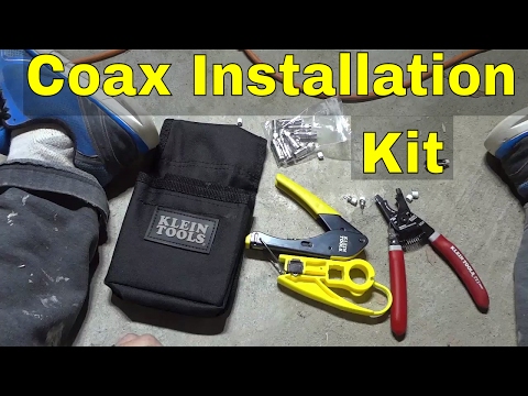 Klein Tools Coax Installation Kit Review