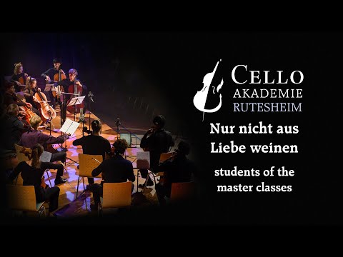 Theo Mackeben Nur nicht aus Liebe weinen – students of the master classes