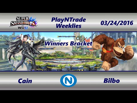 PnT 03/24/16 - Cain (Bayonetta) vs. Bilbo (DK) - Winners - SSB4