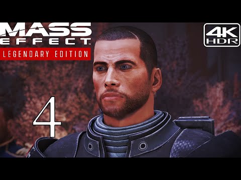 Mass Effect [4K HDR] Modded Walkthrough Part 4 | Spectre (Insanity)