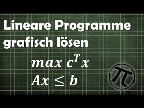 Lineare Programme grafisch lösen