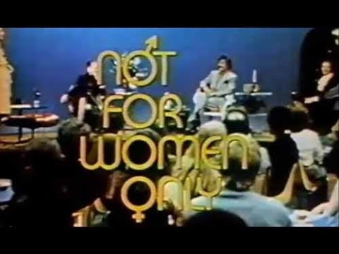 Not For Women Only | Opening Barbara Walters Talk Show (1971 - 1976)