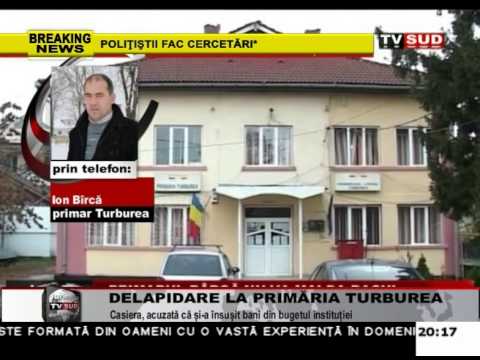 delapidare la primaria turburea