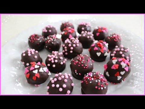 DIY Valentine's Day Treats - How To Make Truffles - Quick & Easy