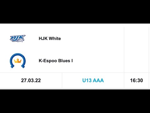 HJK WHITE -K-Espoo Blues I 27.03.2022 (AAA)