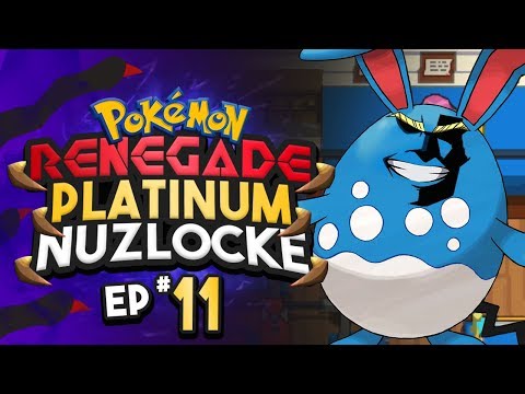 Pokemon Renegade Platinum Nuzlocke Part 11 AZUMARILL TOO OP! ( Pokemon Rom Hack )