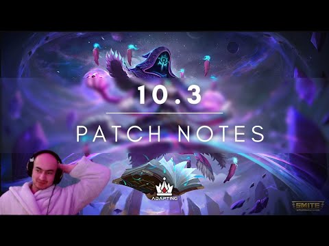 READING PATCH NOTES from a pro jungler pov - 10.3 SEASON OF HOPE SMITE UPDATE