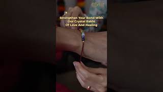 Crystal Rakhi for Brother & Sister