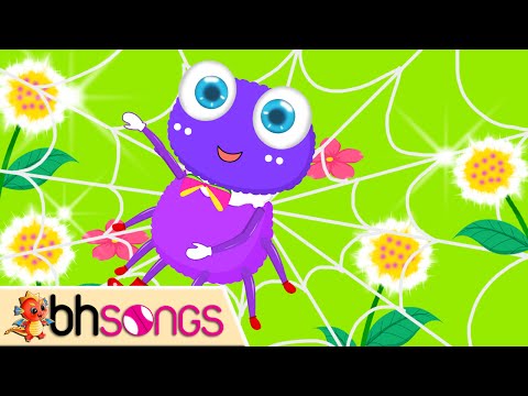 Incy Wincy Spider lyrics music with lead vocal | Nursery Rhymes | Ultra HD 4K Music Video