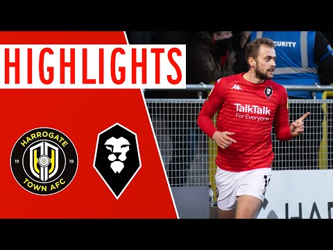 HIGHLIGHTS | Harrogate Town 0-1 Salford City