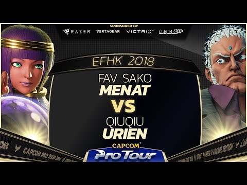 FAV Sako (Menat) vs QiuQiu (Urien) - EFHK 2018 Pools - SFV - CPT 2018