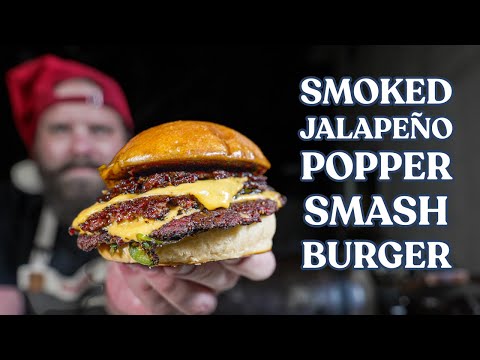 Jalapeño Popper Smash Burger!