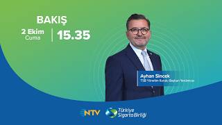 Türkiye Sigorta Birliği Yönetim Kurulu Başkan Yardımcısı Ayhan Sincek, NTV'de Ba