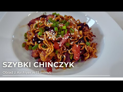 Quick Chinese from the Air Fryer in 15 minutes! Delicious!