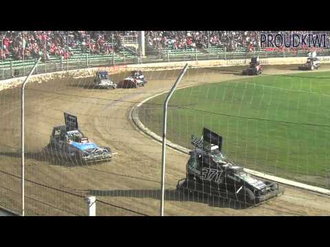Palmy Speedway - 99p Rollover, and over, and over 29.12.13