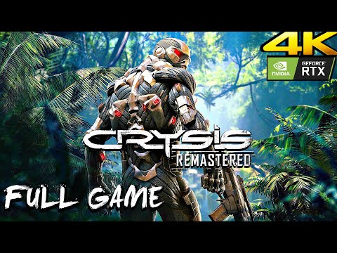 CRYSIS REMASTERED Gameplay Walkthrough FULL GAME (4K 60FPS) Ray Tracing