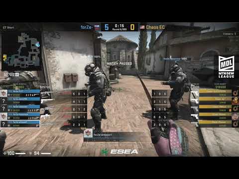 ESEA MDL SEASON 30 FORZE VS CHAOS | INFERNO | CSGO 2019