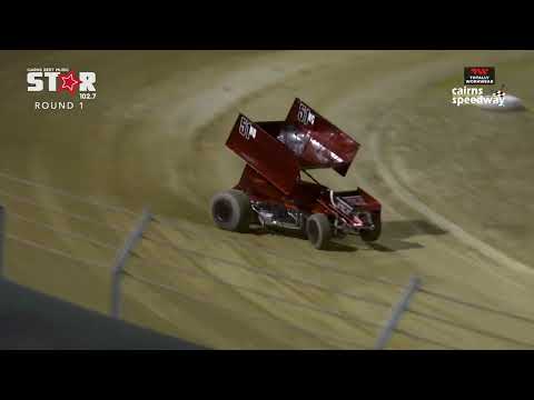 May20 PSH2 at TWW Cairns Speedway - Pro Sprintcars Heat 2