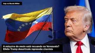 A máquina do medo está recuando na Venezuela? Efeito Trump desarticula repressão chavista