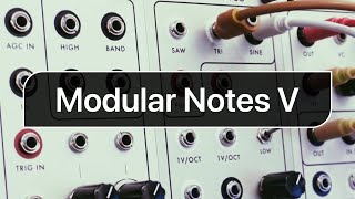 Video thumbnail for Modular Notes V: Serge Random*Source PCO, Wave Multipliers, DSG by Lukas Hermann
