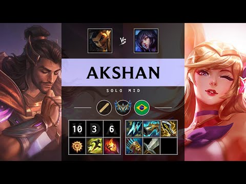 Akshan Mid vs Ahri - BR Challenger Patch 25.12