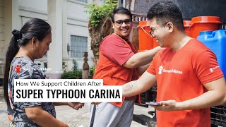 How We Support Children After Super Typhoon #CarinaPH