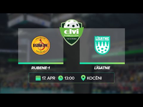 🎥 ELVI florbola līga sievietēm: Rubene-1 - Līgatne (17.04.2021)