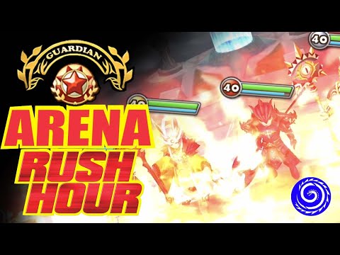 ARENA RUSH for a NEW RECORD! How far can we go from rank 933?? - Summoners War