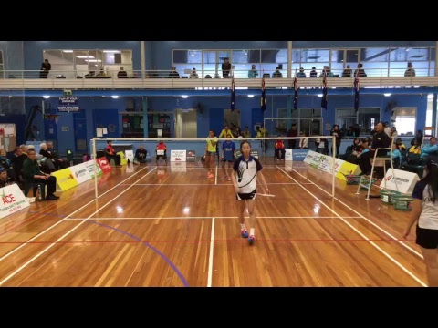 2017 Li-Ning Under 15 Australian Championships - Girls Doubles Final