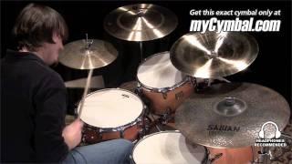 Video thumbnail for Sabian 18" AA Chinese Cymbal (21816-1072709N) by Memphis Drum Shop