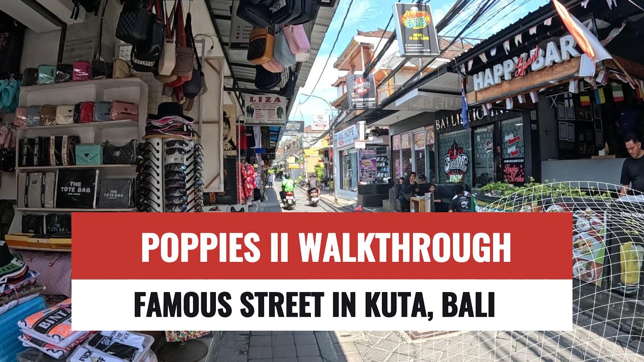Immerse yourself into a captivating walking tour of Poppies Lane II.