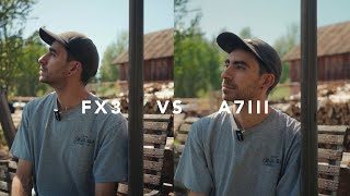 Sony FX3 vs Sony A7III? Puedo lograr los mismos colores?