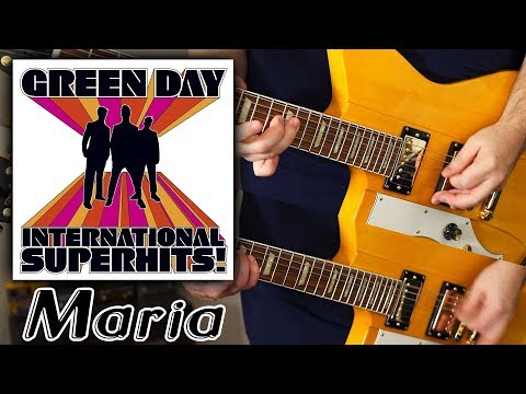 Green Day Maria guitar cover