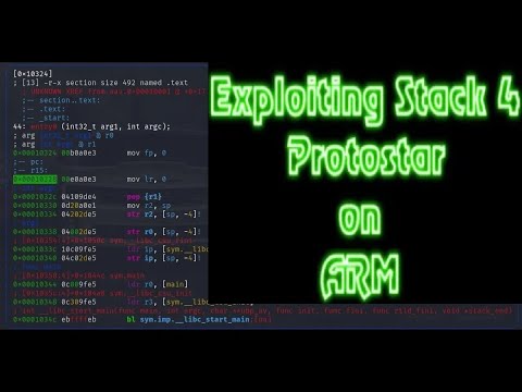 Exploiting Stack 4 from Protostar on ARM (Azeria-Labs)