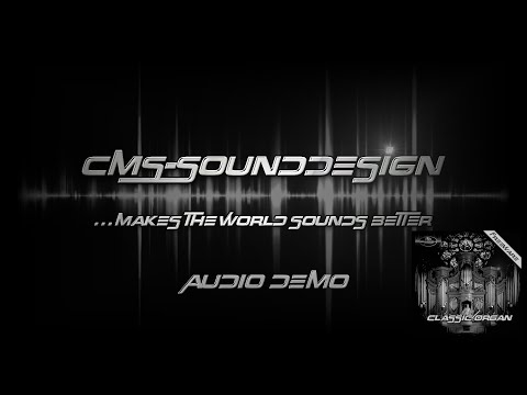 CMS-Sounddesign - CMS Classic Organ Freeware - Audio Demo