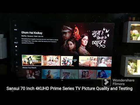Sansui 178 cm (70 inch) Ultra HD (4K) LED Smart Google TV (JSW70GSUHDFF)