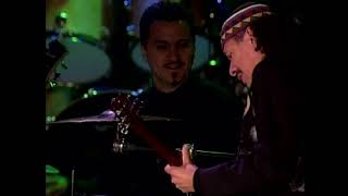 Santana perform &quot;Black Magic Woman&quot; at the 1998 Rock &amp; Roll Hall of Fame Induction Ceremony