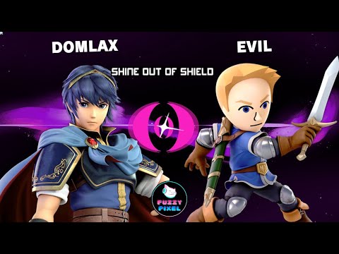 Shine Out Of Shield HDR Pools - Domlax (Marth) vs eviL (Mii Swordfighter)