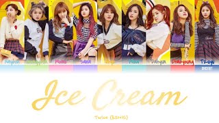 Twice (트와이스) - Ice Cream/Melting (녹아요) Lyrics (Color Coded Han/Rom/Eng)