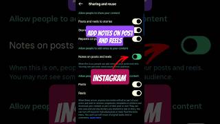 Download lagu Allow People to add notes on Posts and Reels on Instagram? #shorts #shortsfeed #instareels mp3