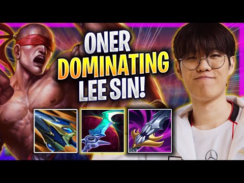 ONER DOMINATING WITH LEE SIN IN NEW SEASON! - T1 Oner Plays Lee Sin JUNGLE vs Nidalee!