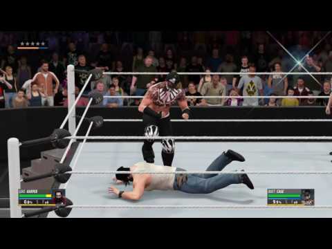 Wwe 2k16 my career mode #15 Demon cage vs Luke Harper at Tlc