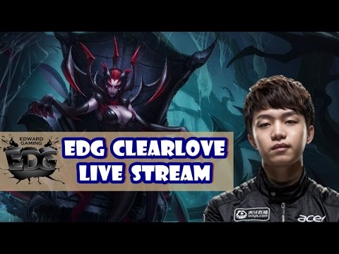 [ June 30,2016 ]  EDG Clearlove ft Pawn,Score  - Elise Jungle - s6 live stream